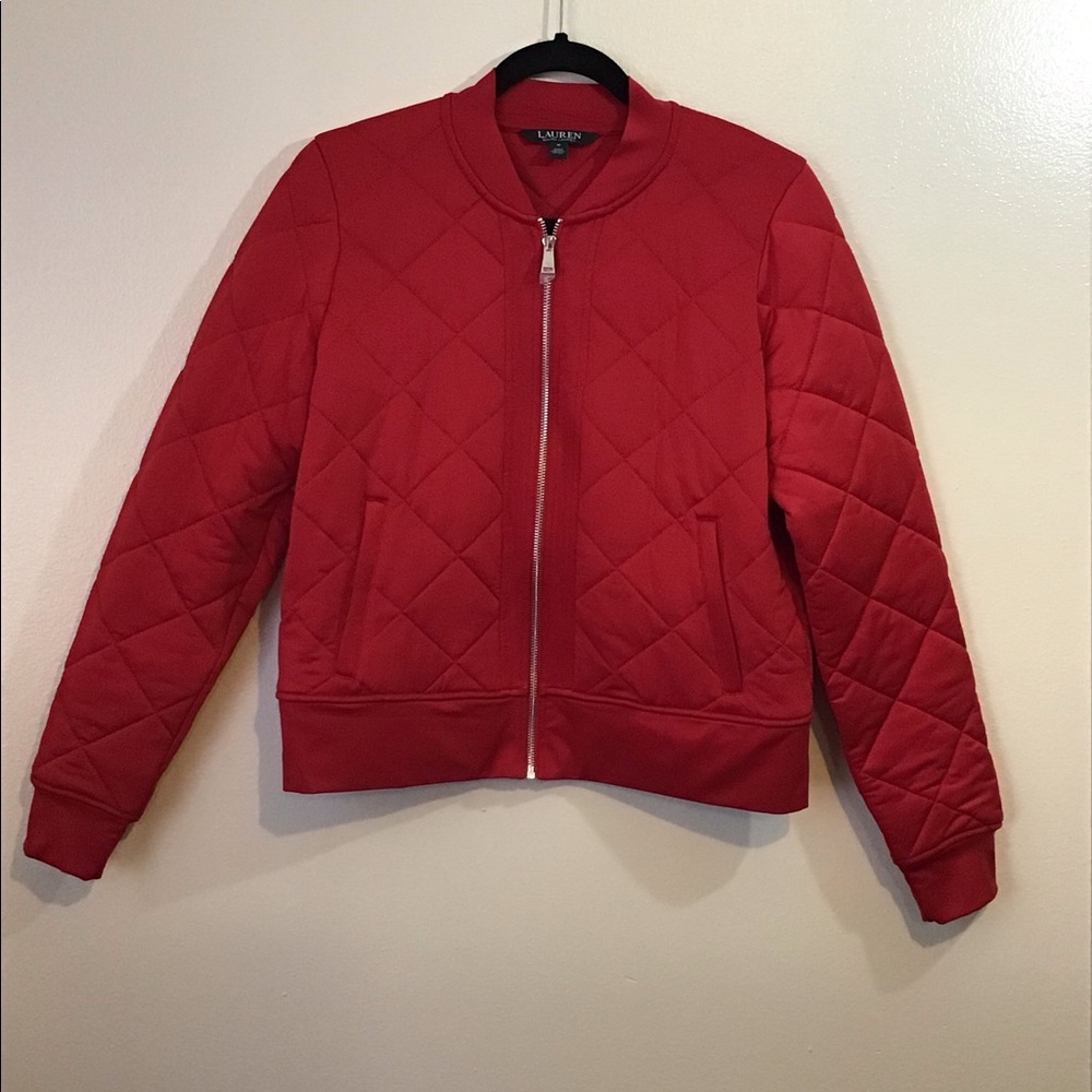 Red Ralph Lauren jacket